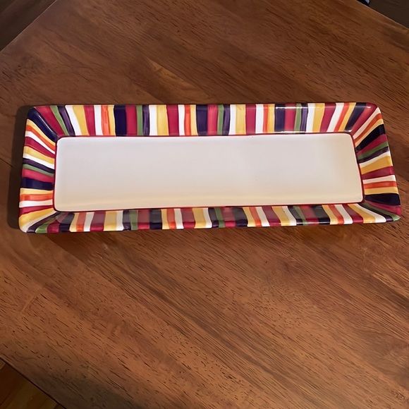 The Pampered Chef Simple additions serving set tray chip dip bowls - Picture 3 of 4